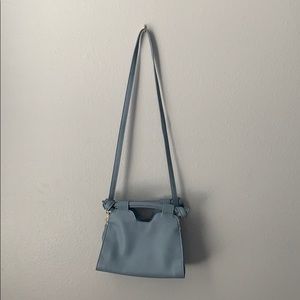 Anthropologie blue purse